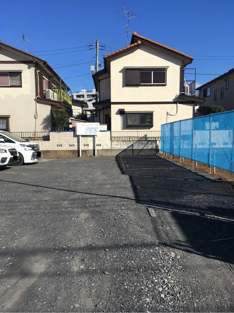 練馬区上石神井２丁目　月極駐車場